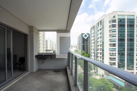 Studio à venda com 45m², 1 quarto e 1 vagaVaranda 