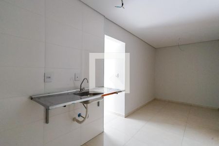 Sala e Cozinha de apartamento à venda com 1 quarto, 30m² em Vila Maria Alta, São Paulo