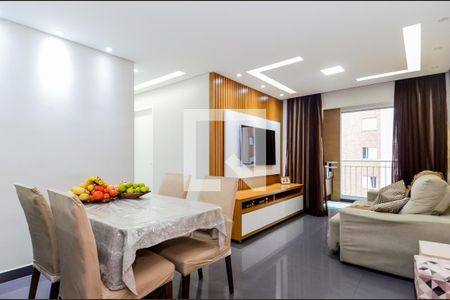 Sala de apartamento à venda com 3 quartos, 77m² em Jardim Flor da Montanha, Guarulhos