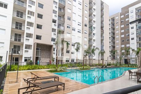 Área comum - Piscina de apartamento para alugar com 2 quartos, 50m² em Parque Residencial da Lapa, São Paulo