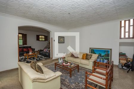 Sala 1 de casa à venda com 3 quartos, 458m² em Havaí, Belo Horizonte