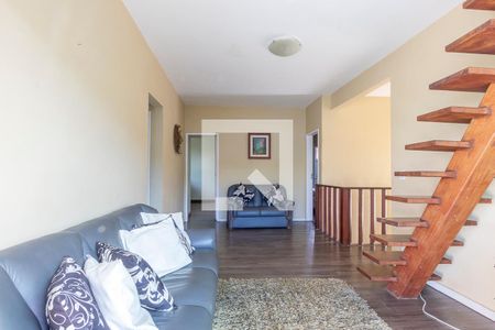 Sala de casa de condomínio à venda com 7 quartos, 550m² em Vila Castela, Nova Lima
