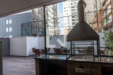 Apartamento para alugar com 80m², 1 quarto e 1 vagaÁrea gourmet