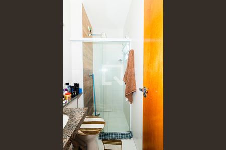 Banheiro de apartamento à venda com 1 quarto, 35m² em Vila Nova Carolina, São Paulo
