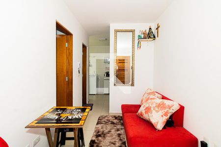 Sala de apartamento à venda com 1 quarto, 35m² em Vila Nova Carolina, São Paulo