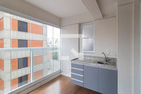 Varanda da Sala de apartamento à venda com 2 quartos, 72m² em Vila Anglo Brasileira, São Paulo