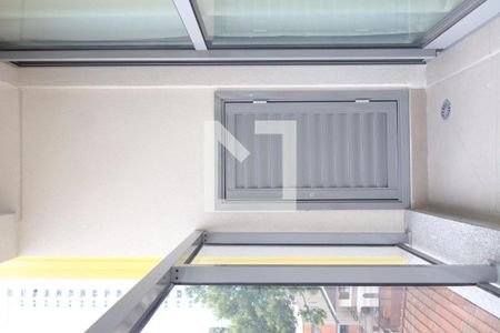 varanda de kitnet/studio à venda com 1 quarto, 27m² em Vila Clementino, São Paulo