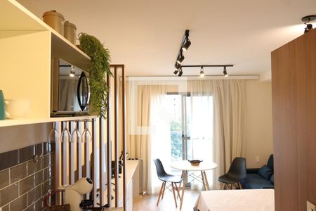 Studio à venda com 27m², 1 quarto e sem vagacozinha