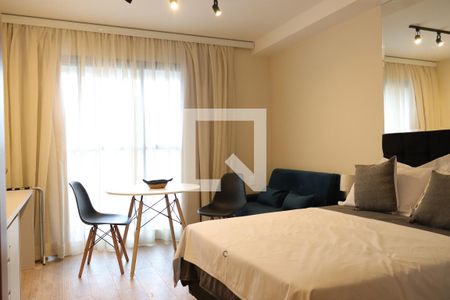 sala/quarto de kitnet/studio à venda com 1 quarto, 27m² em Vila Clementino, São Paulo
