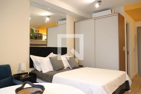 sala/quarto de kitnet/studio à venda com 1 quarto, 27m² em Vila Clementino, São Paulo