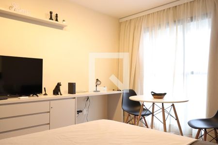 sala/quarto de kitnet/studio à venda com 1 quarto, 27m² em Vila Clementino, São Paulo