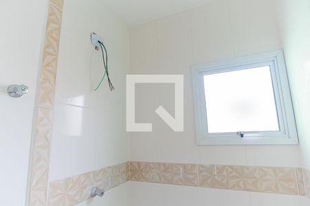 Banheiro de kitnet/studio para alugar com 1 quarto, 35m² em Bangú, Santo André