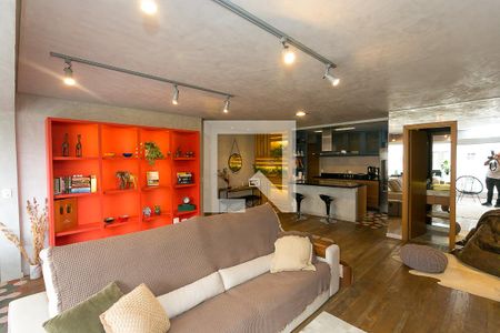 Sala  de apartamento para alugar com 2 quartos, 104m² em Vila Suzana, São Paulo