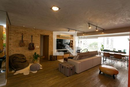 Sala  de apartamento para alugar com 2 quartos, 104m² em Vila Suzana, São Paulo