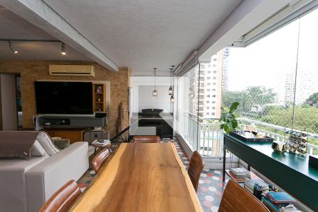 Varanda da Sala de apartamento para alugar com 2 quartos, 104m² em Vila Suzana, São Paulo