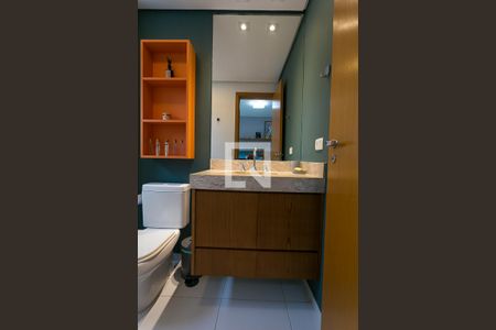 Apartamento para alugar com 104m², 2 quartos e 2 vagas Apartamento para alugar com 104m², 2 quartos e 2 vagasBanheiro da Suíte 1