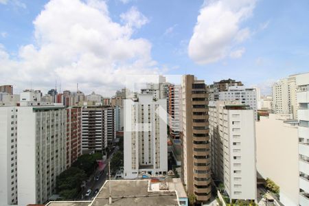 Vista da sala  de apartamento à venda com 1 quarto, 45m² em Pompeia, São Paulo