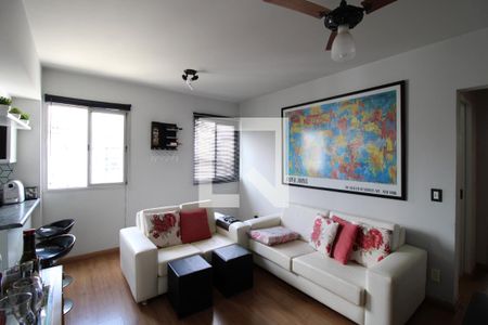 Sala de apartamento à venda com 1 quarto, 45m² em Pompeia, São Paulo