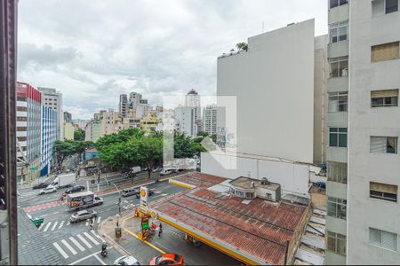 Vista de kitnet/studio à venda com 1 quarto, 53m² em Consolação, São Paulo