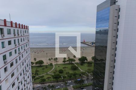 Vista de apartamento para alugar com 1 quarto, 40m² em José Menino, Santos