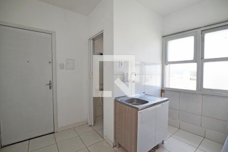 Cozinha de kitnet/studio à venda com 1 quarto, 29m² em Centro Histórico, Porto Alegre