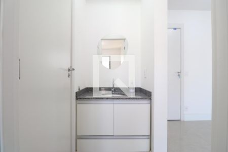 Banheiro de apartamento para alugar com 1 quarto, 31m² em Várzea da Barra Funda, São Paulo