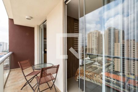 Studio para alugar com 39m², 1 quarto e 1 vagaVaranda