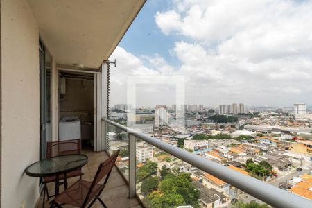 Varanda de kitnet/studio para alugar com 1 quarto, 39m² em Vila Augusta, Guarulhos