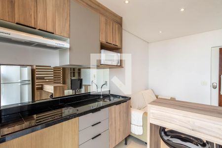 Cozinha de kitnet/studio para alugar com 1 quarto, 39m² em Vila Augusta, Guarulhos