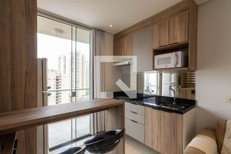 Cozinha de kitnet/studio para alugar com 1 quarto, 39m² em Vila Augusta, Guarulhos