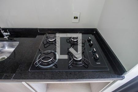 Apartamento para alugar com 55m², 2 quartos e 1 vagaDetalhe da cozinha
