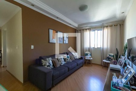 Sala de apartamento à venda com 2 quartos, 72m² em Jardim do Mar, São Bernardo do Campo