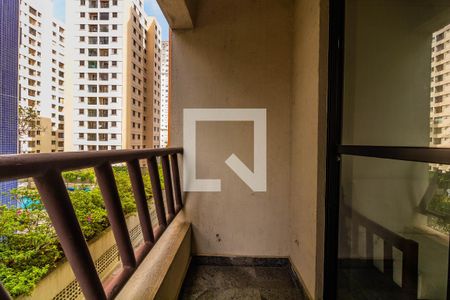 Varanda da Sala de apartamento à venda com 2 quartos, 55m² em Vila Mascote, São Paulo