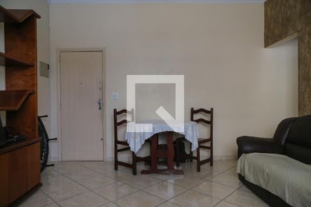 Sala de apartamento para alugar com 2 quartos, 75m² em Paquetá, Santos