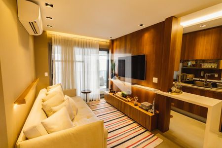 Sala de apartamento para alugar com 2 quartos, 72m² em Barra Funda, São Paulo