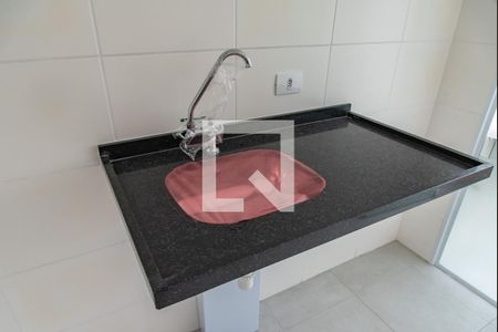 Cozinha de apartamento para alugar com 1 quarto, 27m² em Vila Dom Pedro I, São Paulo