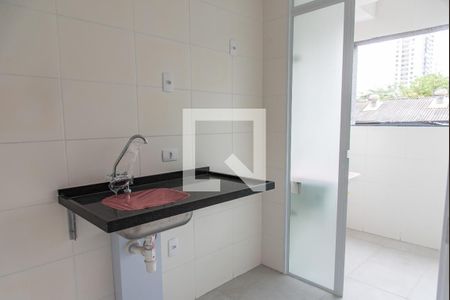 Cozinha de apartamento para alugar com 1 quarto, 27m² em Vila Dom Pedro I, São Paulo