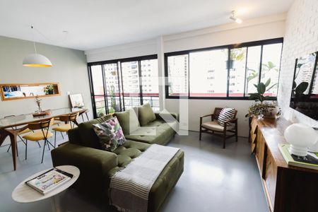 Apartamento à venda com 124m², 3 quartos e 2 vagasSala