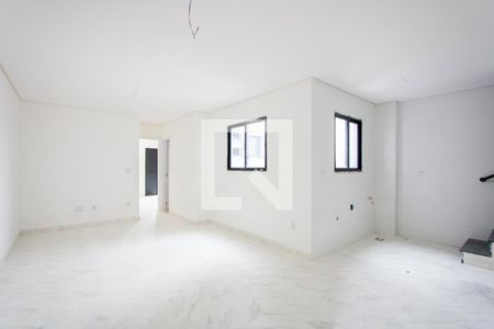 Sala de apartamento à venda com 2 quartos, 120m² em Vila Pires, Santo André