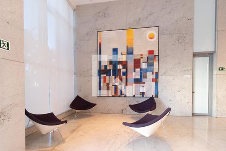 Studio à venda com 42m², 1 quarto e 1 vagaHall