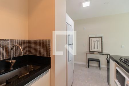 Studio à venda com 42m², 1 quarto e 1 vagaCozinha e Área de Serviço