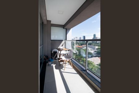 Varanda de apartamento à venda com 1 quarto, 29m² em Vila Cordeiro, São Paulo