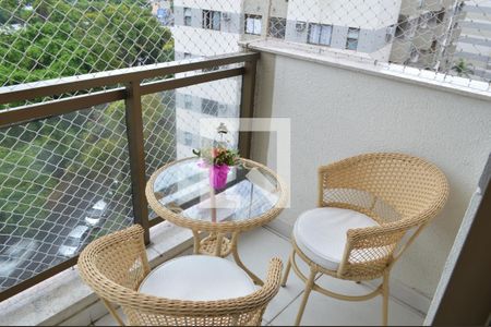 Varanda da Sala de apartamento para alugar com 3 quartos, 116m² em Freguesia de Jacarepaguá, Rio de Janeiro