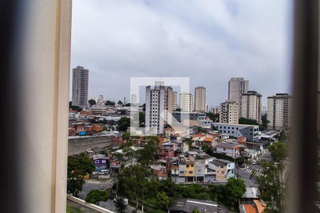 Vista da Sala de apartamento à venda com 2 quartos, 56m² em Vila Mascote, São Paulo