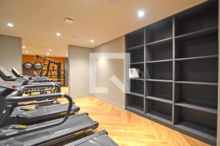 Studio para alugar com 27m², 1 quarto e sem vagaAcademia