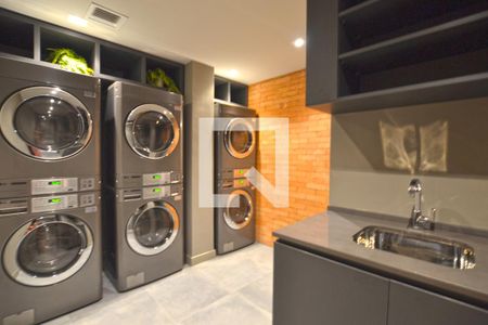 Studio para alugar com 27m², 1 quarto e sem vagaLavanderia