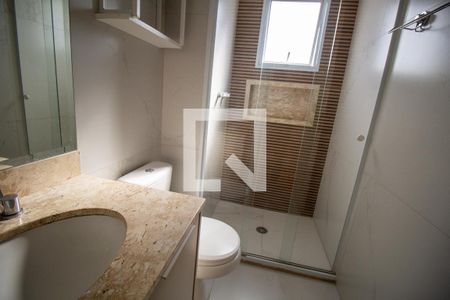 Apartamento à venda com 93m², 2 quartos e 2 vagasBanheiro da Suíte 1