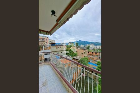 Varanda da Sala de apartamento à venda com 2 quartos, 57m² em Cachambi, Rio de Janeiro