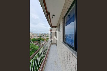 Varanda da Sala de apartamento à venda com 2 quartos, 57m² em Cachambi, Rio de Janeiro