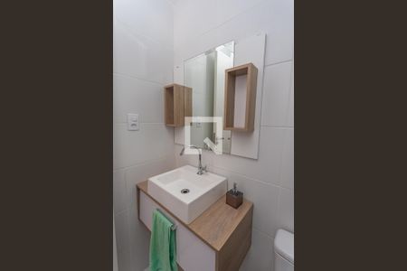 Apartamento para alugar com 55m², 2 quartos e 1 vagaBanheiro da suíte 